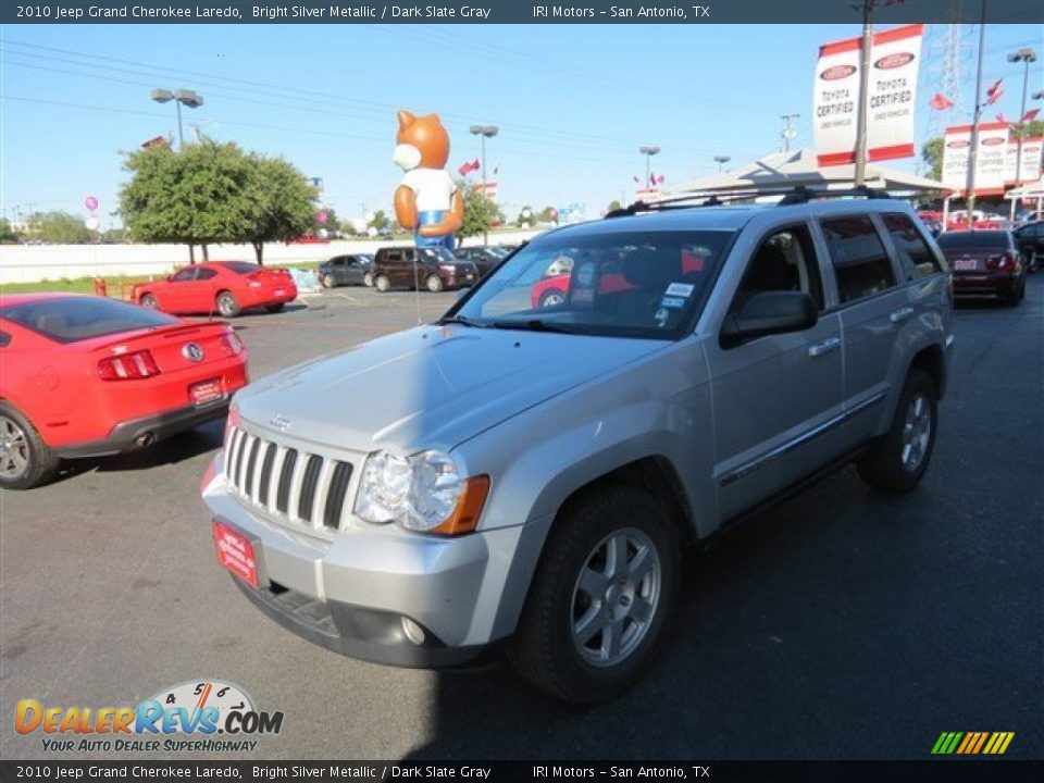 2010 Jeep Grand Cherokee Laredo Bright Silver Metallic / Dark Slate Gray Photo #3