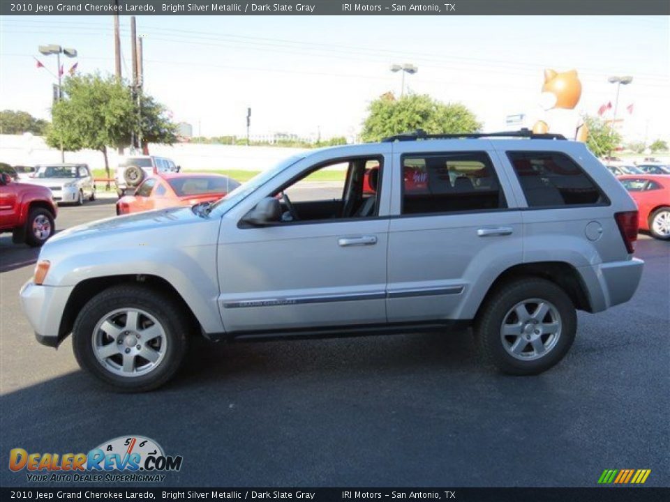 2010 Jeep Grand Cherokee Laredo Bright Silver Metallic / Dark Slate Gray Photo #4