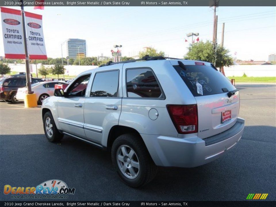 2010 Jeep Grand Cherokee Laredo Bright Silver Metallic / Dark Slate Gray Photo #5