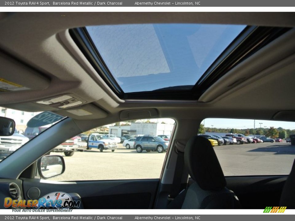 2012 Toyota RAV4 Sport Barcelona Red Metallic / Dark Charcoal Photo #11