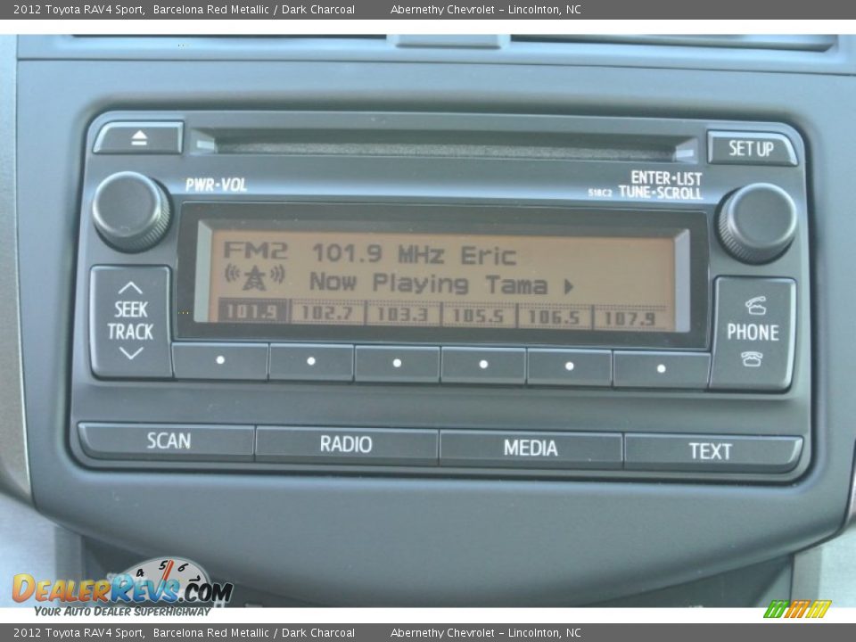 2012 Toyota RAV4 Sport Barcelona Red Metallic / Dark Charcoal Photo #14