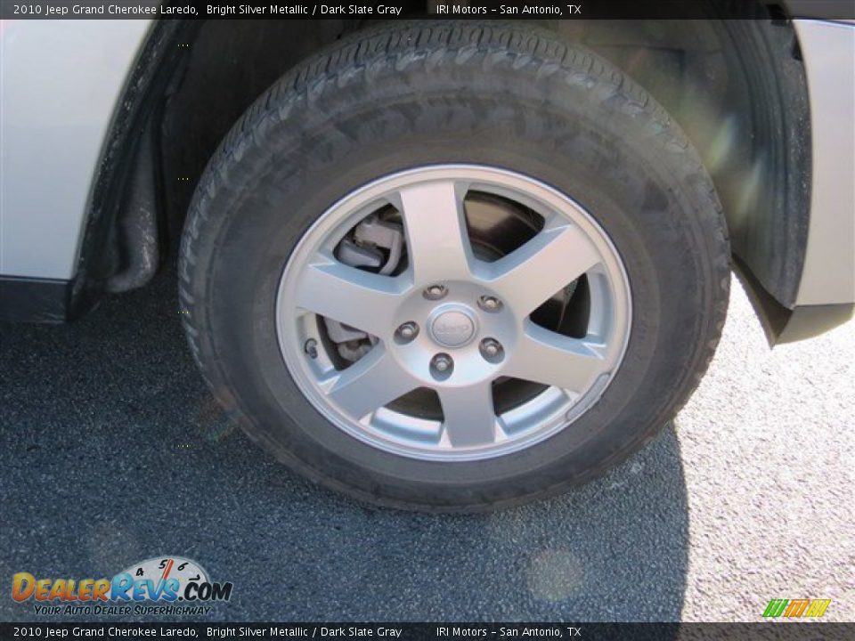 2010 Jeep Grand Cherokee Laredo Bright Silver Metallic / Dark Slate Gray Photo #9