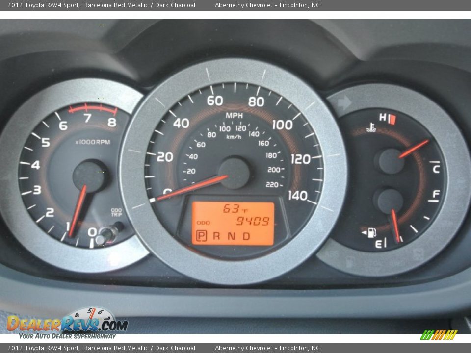 2012 Toyota RAV4 Sport Barcelona Red Metallic / Dark Charcoal Photo #16
