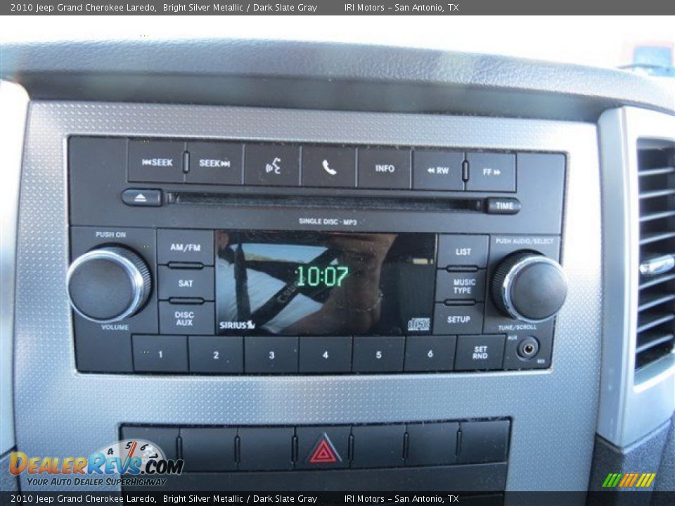 2010 Jeep Grand Cherokee Laredo Bright Silver Metallic / Dark Slate Gray Photo #15