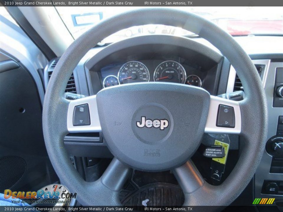 2010 Jeep Grand Cherokee Laredo Bright Silver Metallic / Dark Slate Gray Photo #17