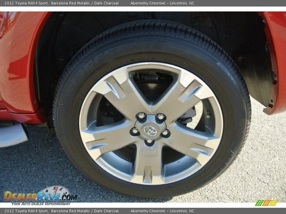 2012 Toyota RAV4 Sport Barcelona Red Metallic / Dark Charcoal Photo #23
