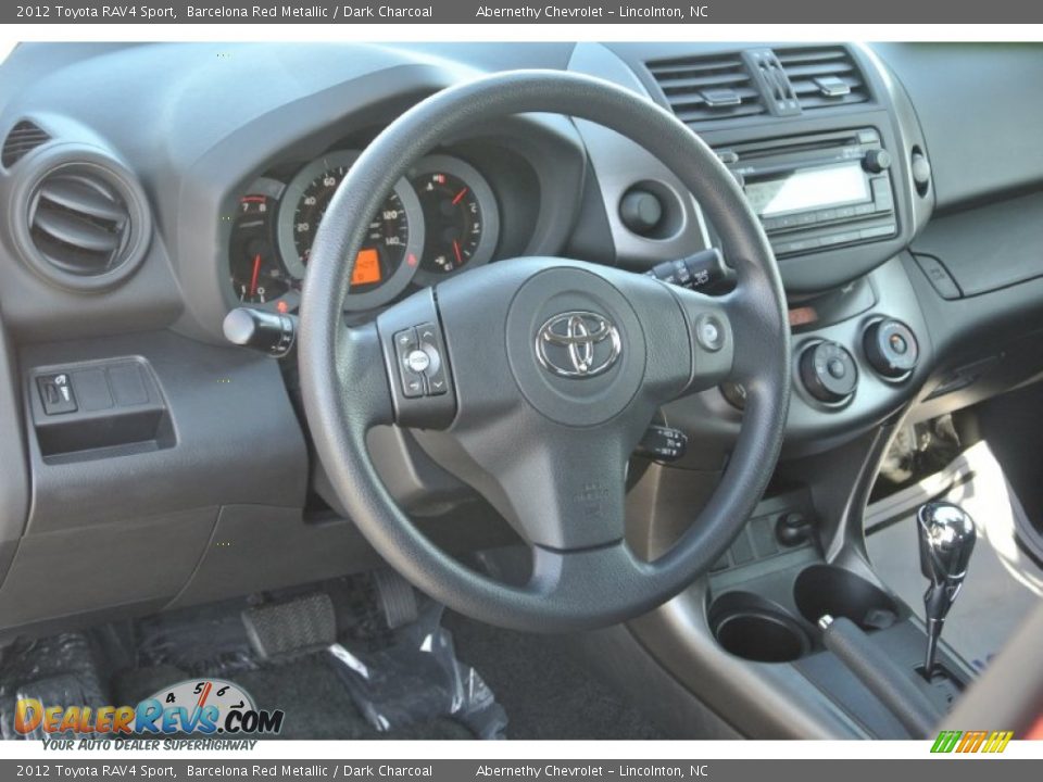 2012 Toyota RAV4 Sport Barcelona Red Metallic / Dark Charcoal Photo #26