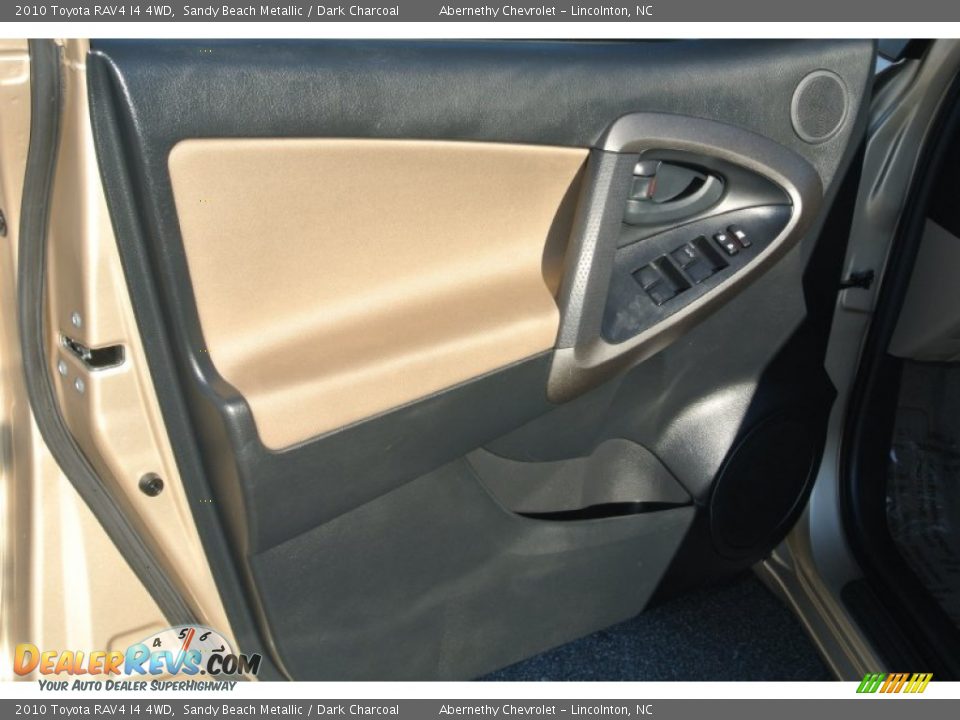 2010 Toyota RAV4 I4 4WD Sandy Beach Metallic / Dark Charcoal Photo #9