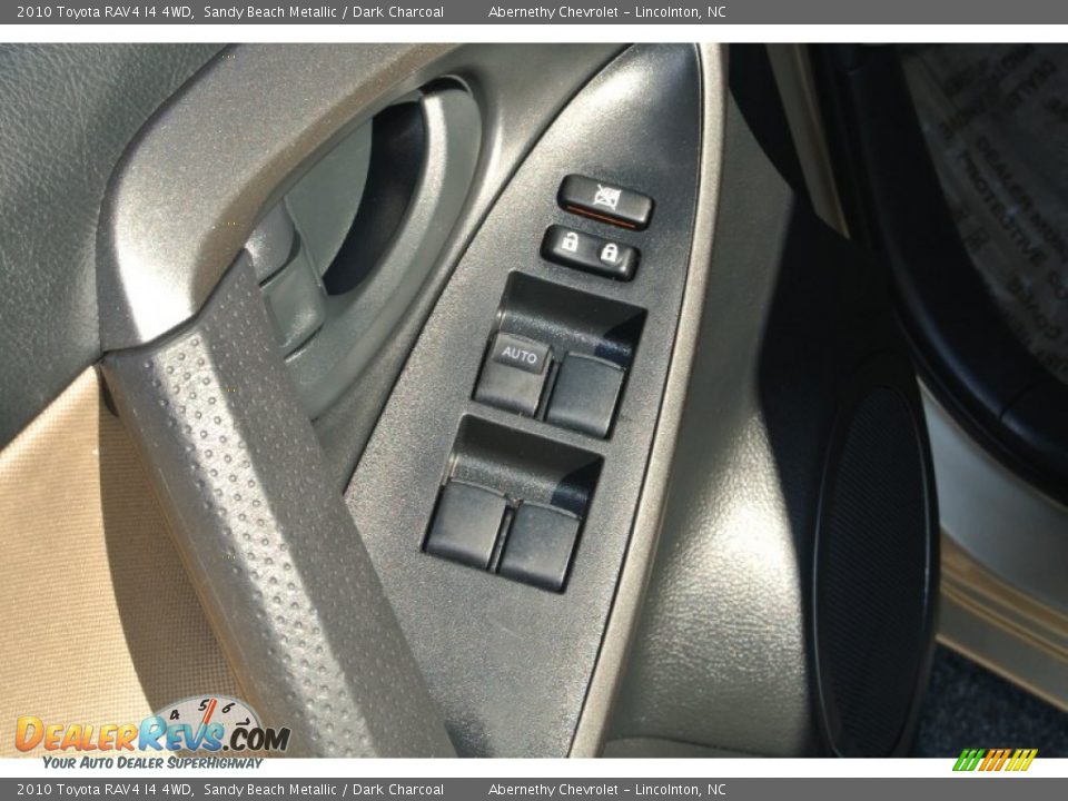 2010 Toyota RAV4 I4 4WD Sandy Beach Metallic / Dark Charcoal Photo #10