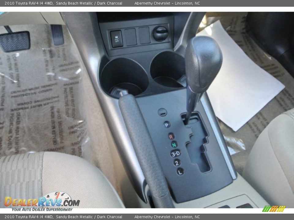 2010 Toyota RAV4 I4 4WD Sandy Beach Metallic / Dark Charcoal Photo #12