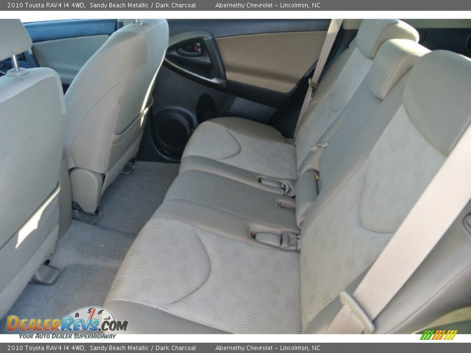 2010 Toyota RAV4 I4 4WD Sandy Beach Metallic / Dark Charcoal Photo #15