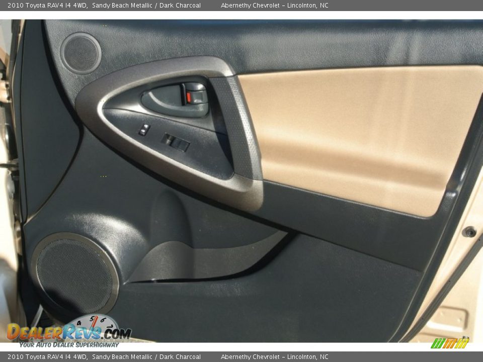 2010 Toyota RAV4 I4 4WD Sandy Beach Metallic / Dark Charcoal Photo #18