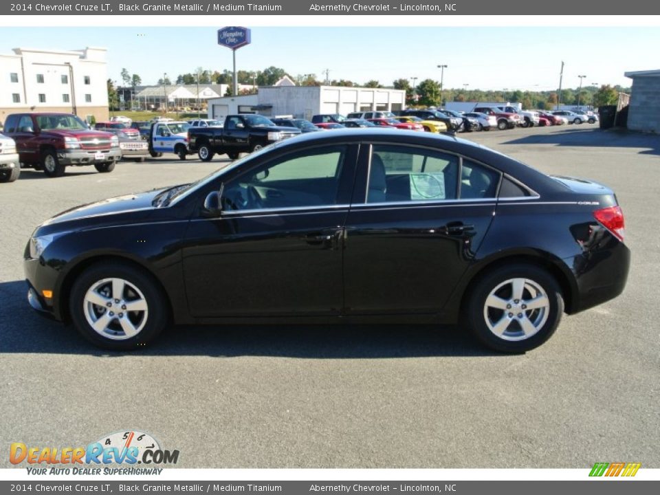 2014 Chevrolet Cruze LT Black Granite Metallic / Medium Titanium Photo #3