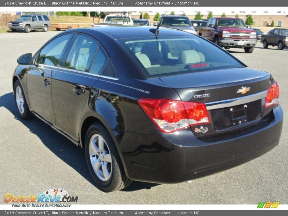 2014 Chevrolet Cruze LT Black Granite Metallic / Medium Titanium Photo #4