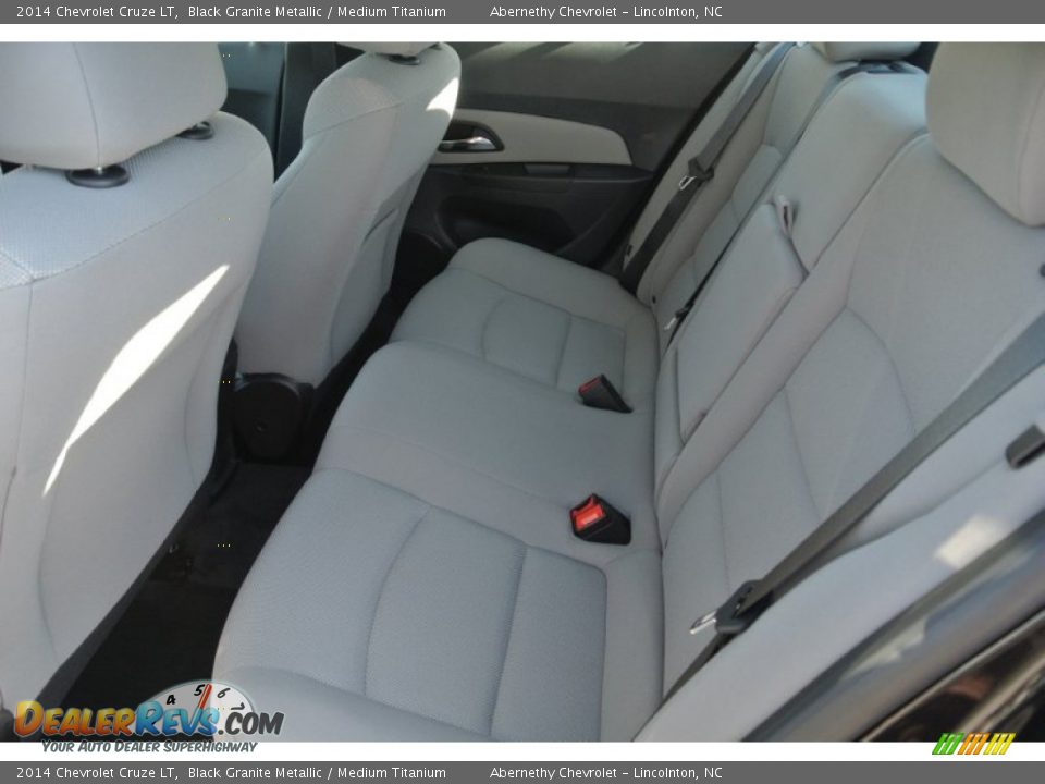 2014 Chevrolet Cruze LT Black Granite Metallic / Medium Titanium Photo #14