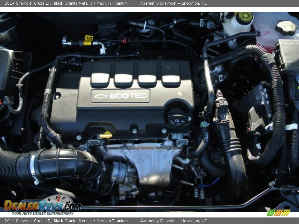 2014 Chevrolet Cruze LT Black Granite Metallic / Medium Titanium Photo #19