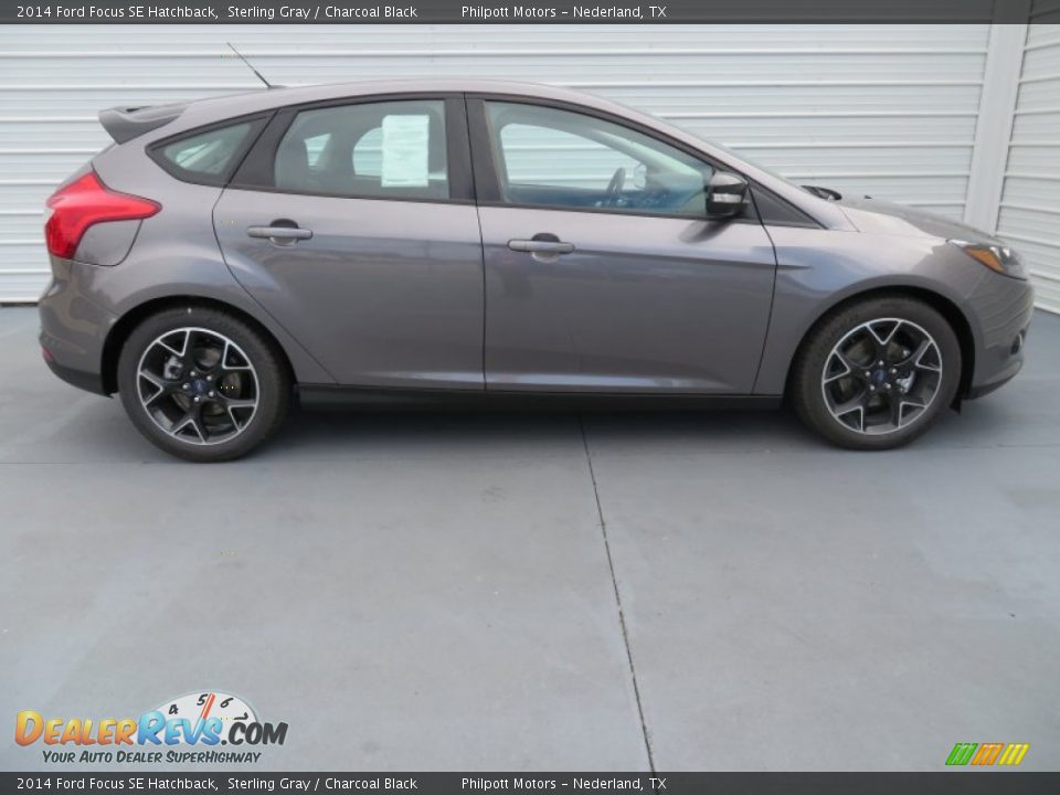 Sterling Gray 2014 Ford Focus SE Hatchback Photo #3