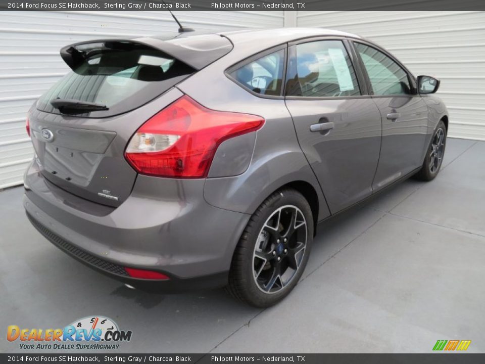 Sterling Gray 2014 Ford Focus SE Hatchback Photo #4