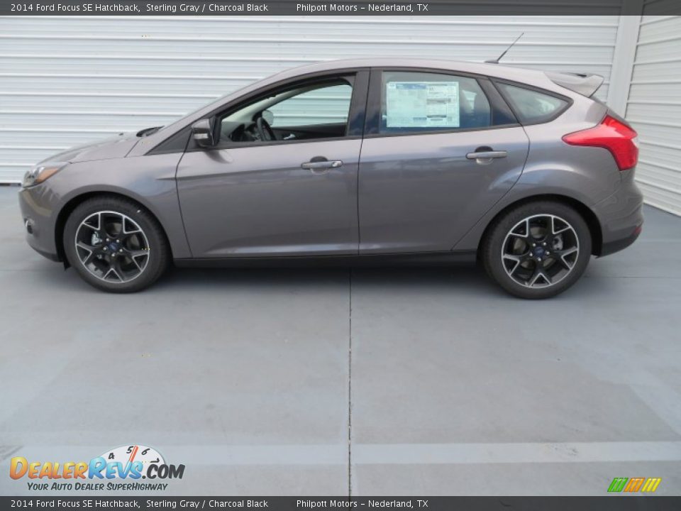 Sterling Gray 2014 Ford Focus SE Hatchback Photo #6