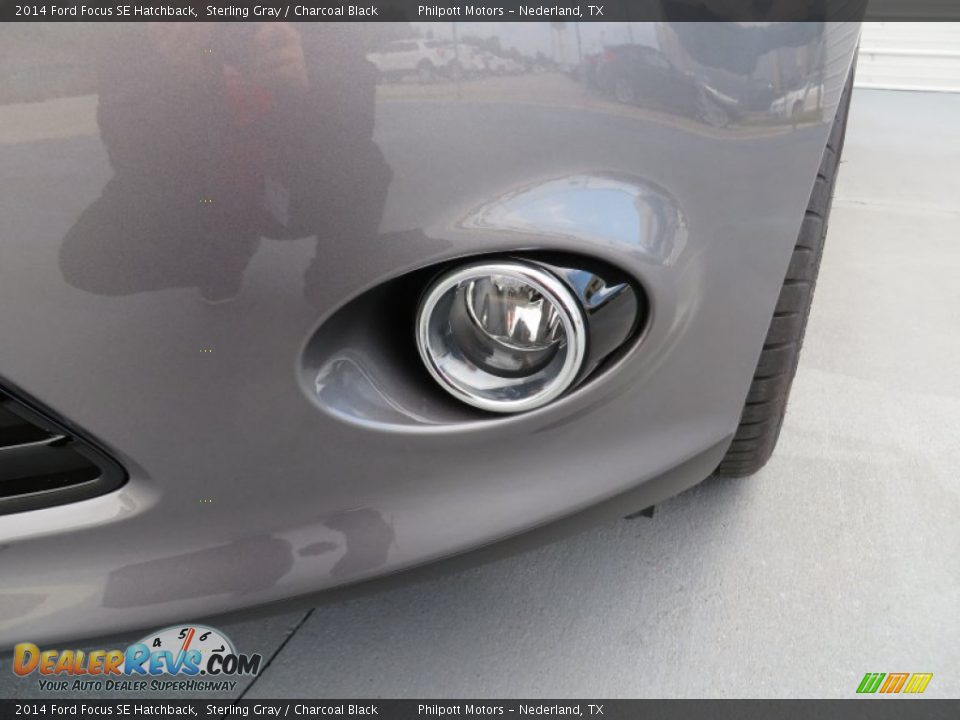 2014 Ford Focus SE Hatchback Sterling Gray / Charcoal Black Photo #10
