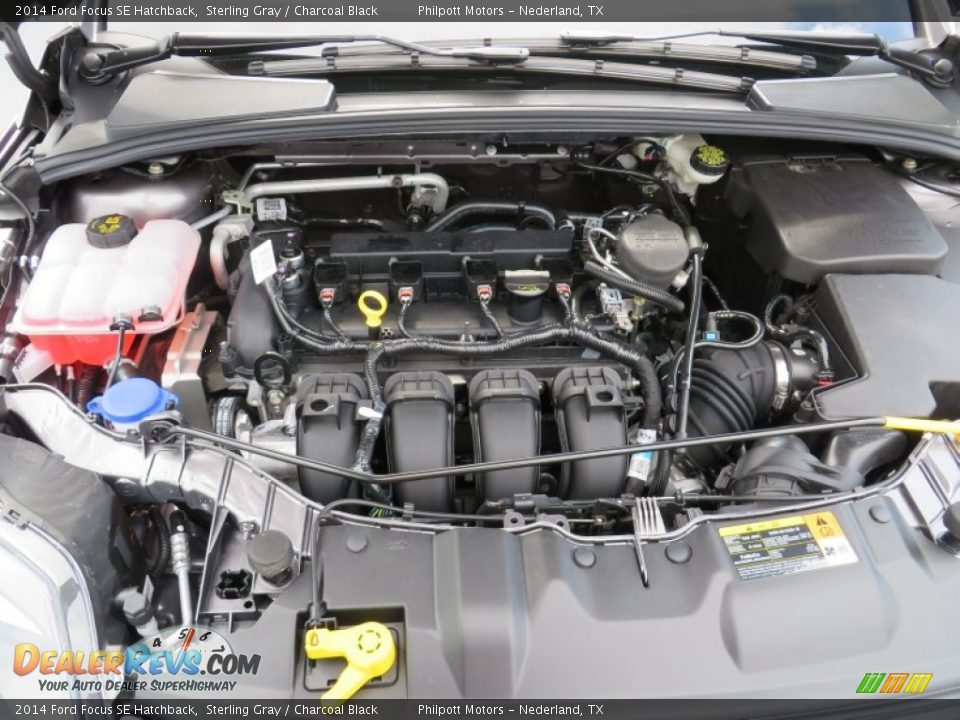 2014 Ford Focus SE Hatchback 2.0 Liter GDI DOHC 16-Valve Ti-VCT Flex-Fuel 4 Cylinder Engine Photo #17