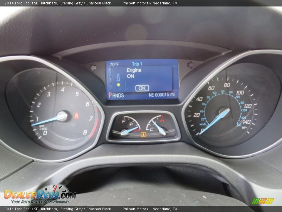 2014 Ford Focus SE Hatchback Gauges Photo #33