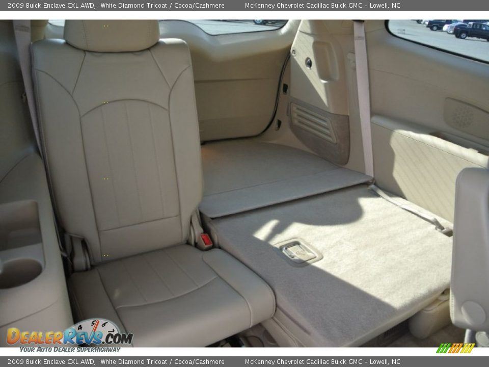 2009 Buick Enclave CXL AWD White Diamond Tricoat / Cocoa/Cashmere Photo #21