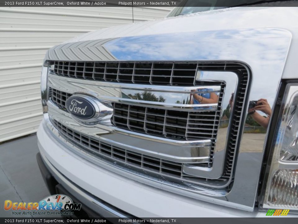 2013 Ford F150 XLT SuperCrew Oxford White / Adobe Photo #11