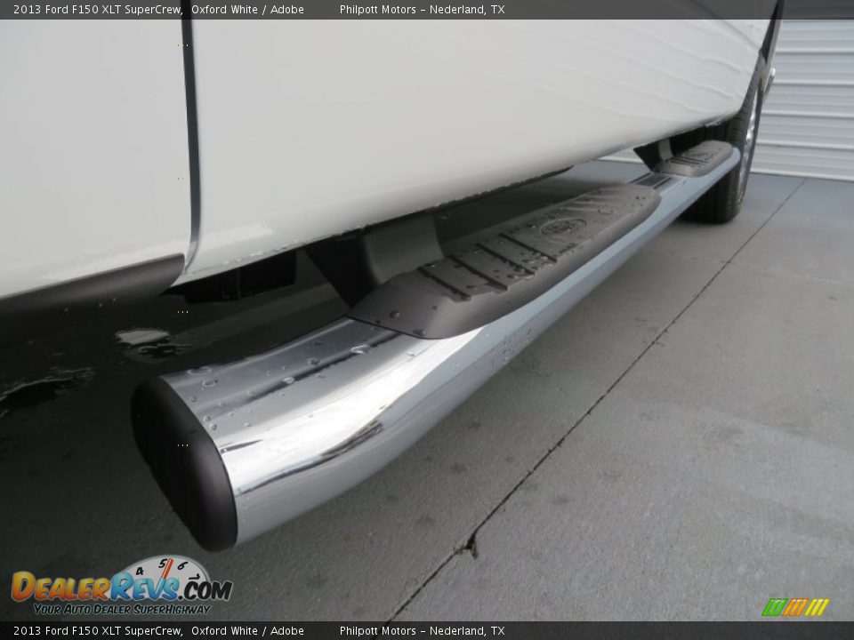 2013 Ford F150 XLT SuperCrew Oxford White / Adobe Photo #14