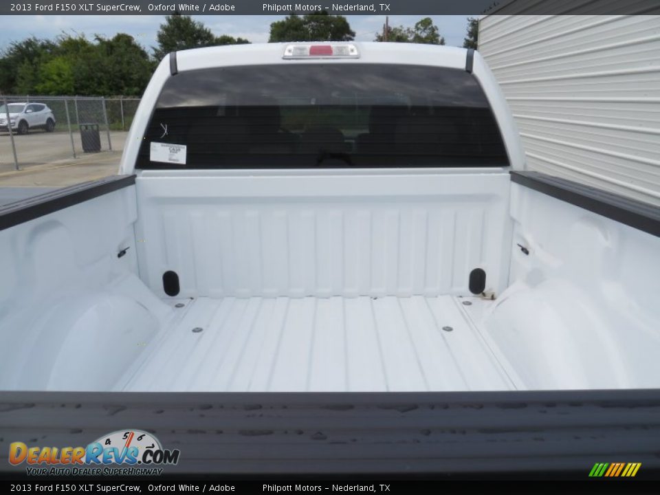 2013 Ford F150 XLT SuperCrew Oxford White / Adobe Photo #21