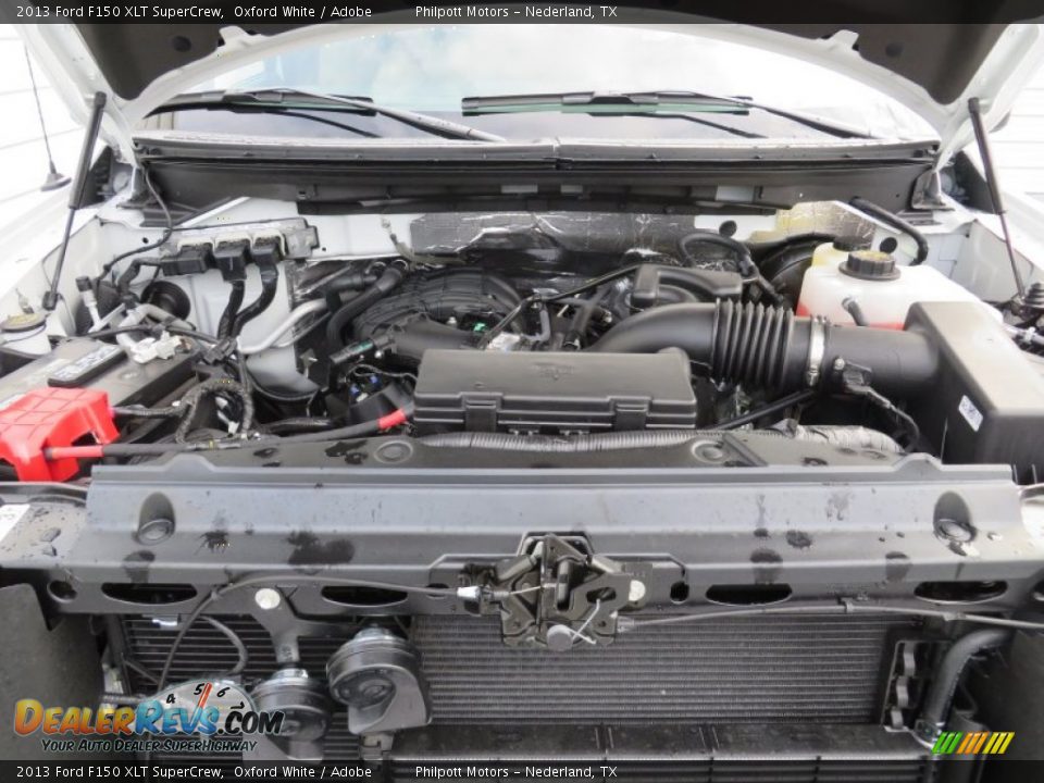 2013 Ford F150 XLT SuperCrew Oxford White / Adobe Photo #22