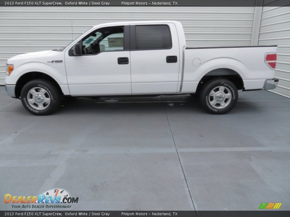 Oxford White 2013 Ford F150 XLT SuperCrew Photo #6