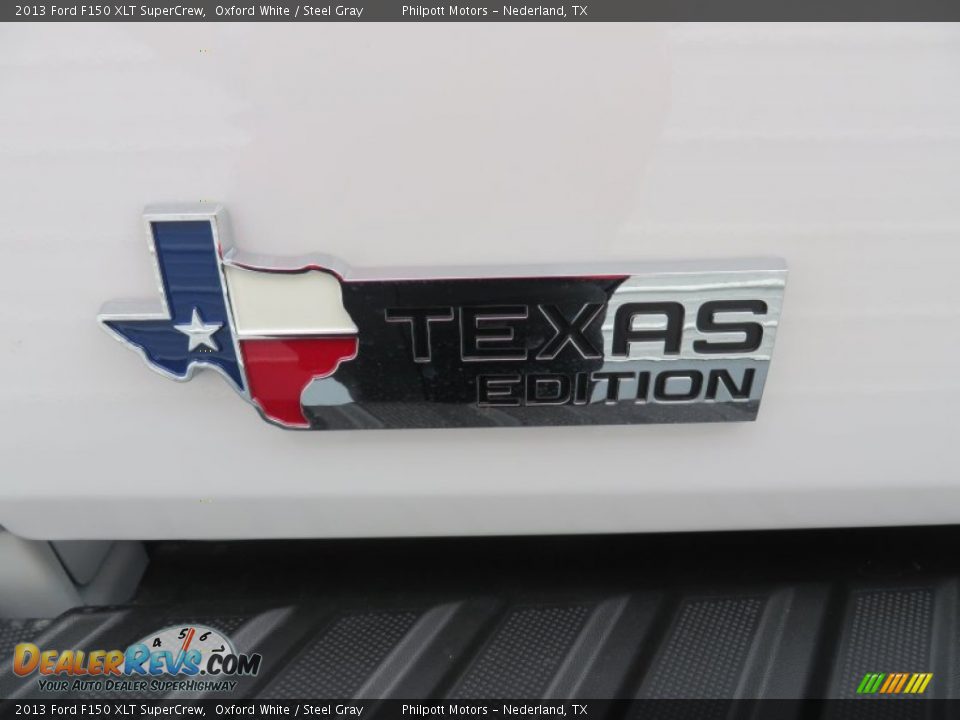 2013 Ford F150 XLT SuperCrew Oxford White / Steel Gray Photo #17