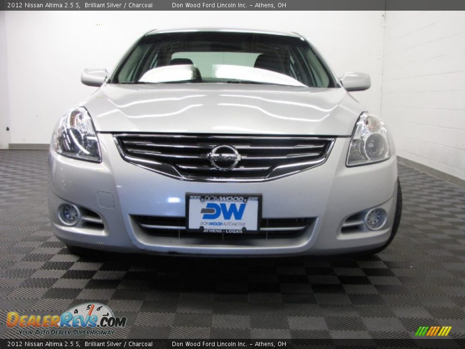 2012 Nissan Altima 2.5 S Brilliant Silver / Charcoal Photo #2