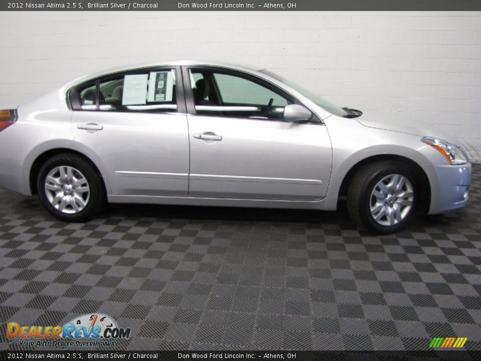 2012 Nissan Altima 2.5 S Brilliant Silver / Charcoal Photo #3