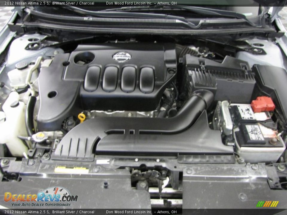 2012 Nissan Altima 2.5 S Brilliant Silver / Charcoal Photo #5