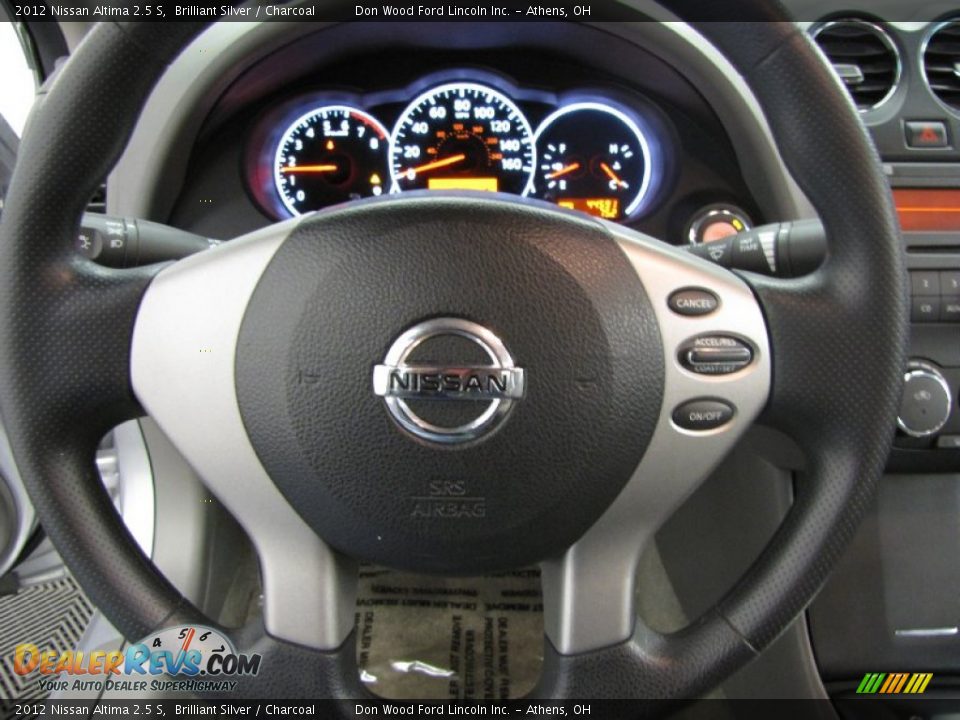 2012 Nissan Altima 2.5 S Brilliant Silver / Charcoal Photo #15