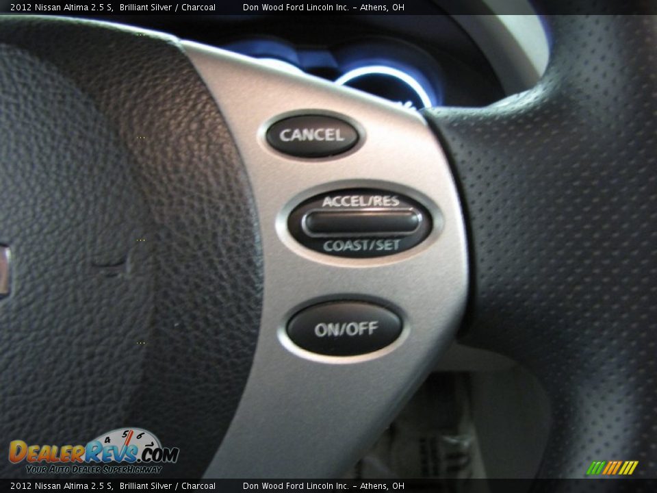 2012 Nissan Altima 2.5 S Brilliant Silver / Charcoal Photo #16
