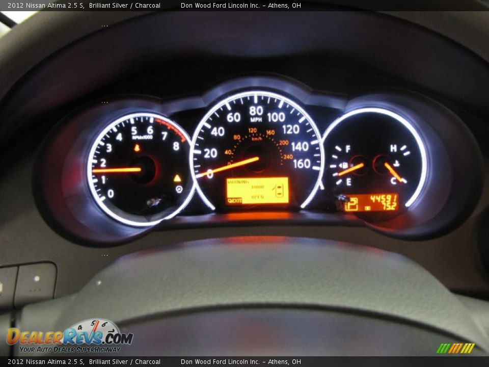 2012 Nissan Altima 2.5 S Brilliant Silver / Charcoal Photo #19