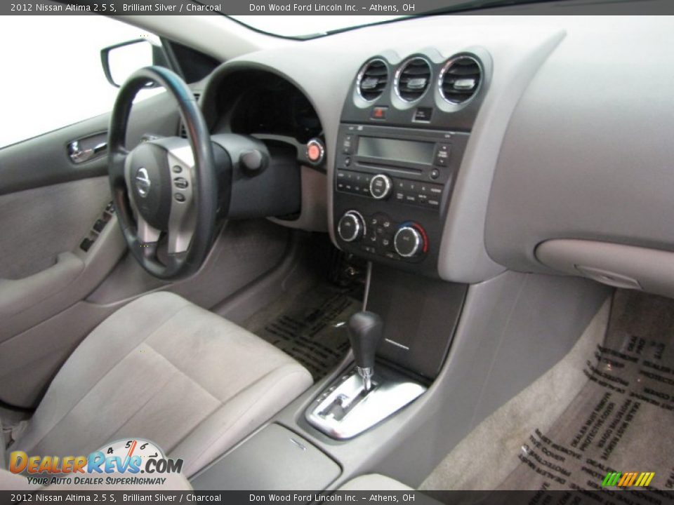 2012 Nissan Altima 2.5 S Brilliant Silver / Charcoal Photo #21