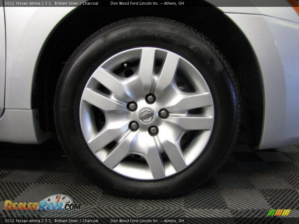 2012 Nissan Altima 2.5 S Brilliant Silver / Charcoal Photo #24