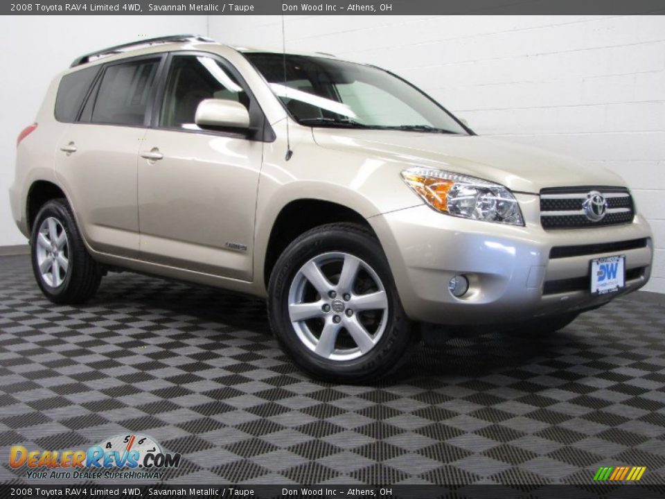 2008 Toyota RAV4 Limited 4WD Savannah Metallic / Taupe Photo #1