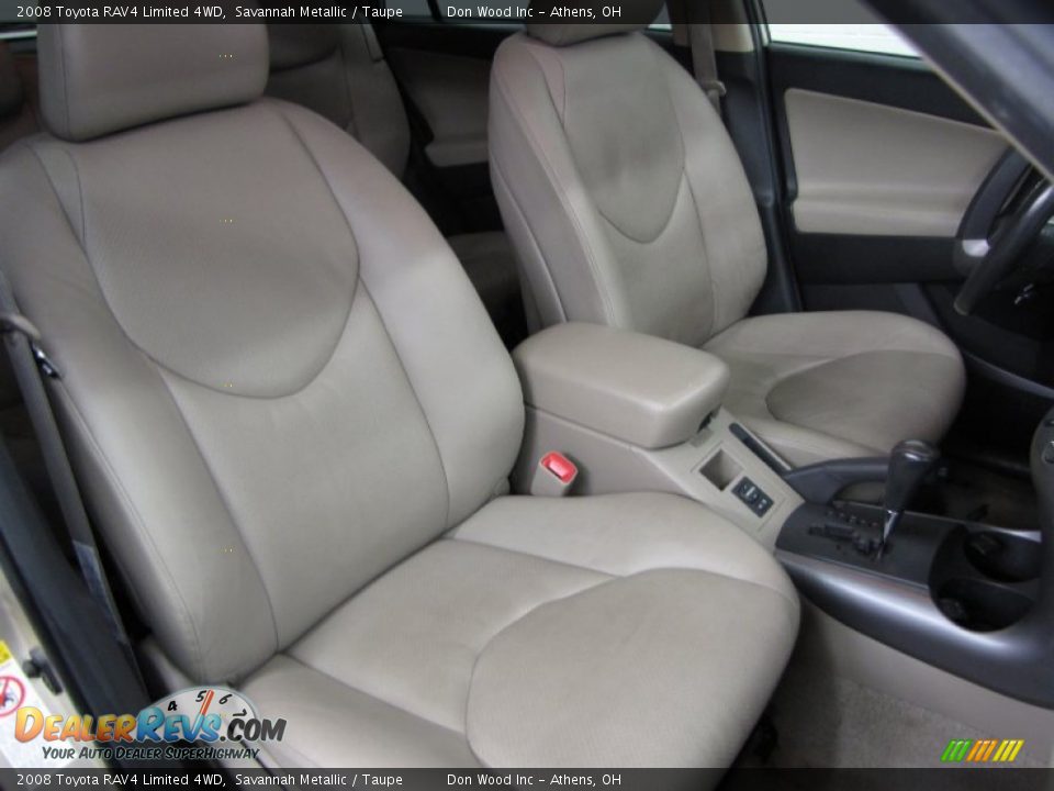 2008 Toyota RAV4 Limited 4WD Savannah Metallic / Taupe Photo #4