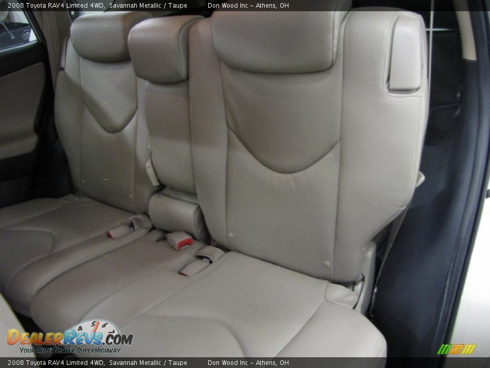 2008 Toyota RAV4 Limited 4WD Savannah Metallic / Taupe Photo #8