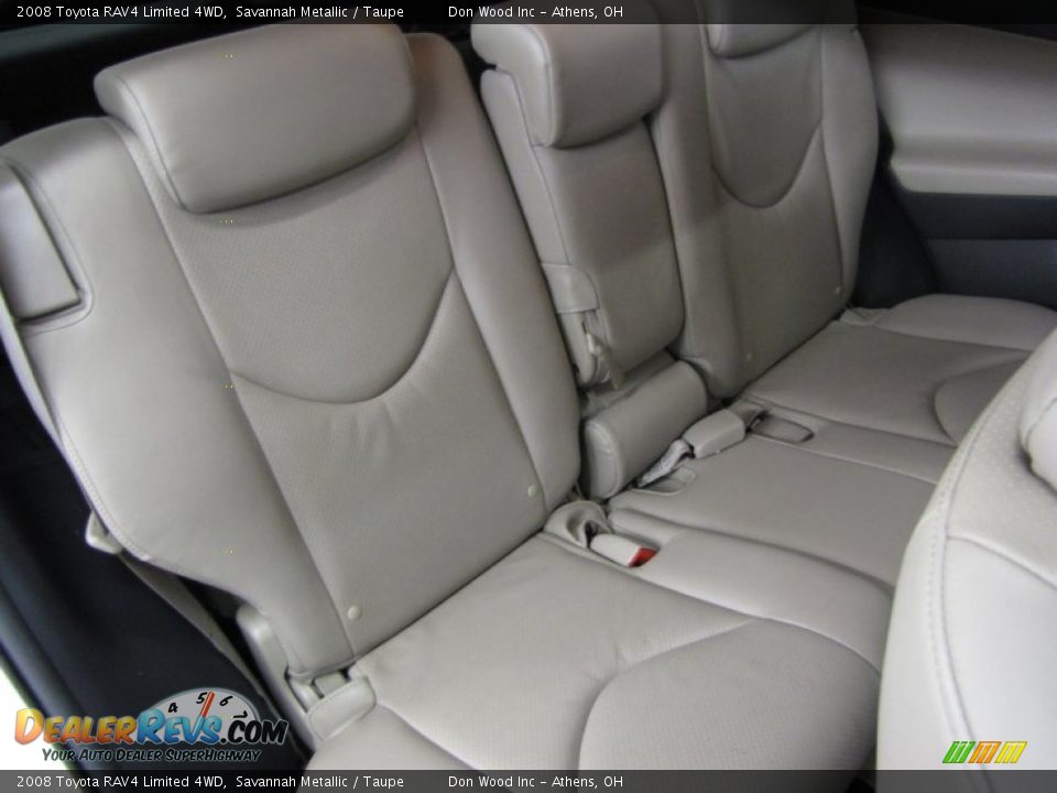 2008 Toyota RAV4 Limited 4WD Savannah Metallic / Taupe Photo #9