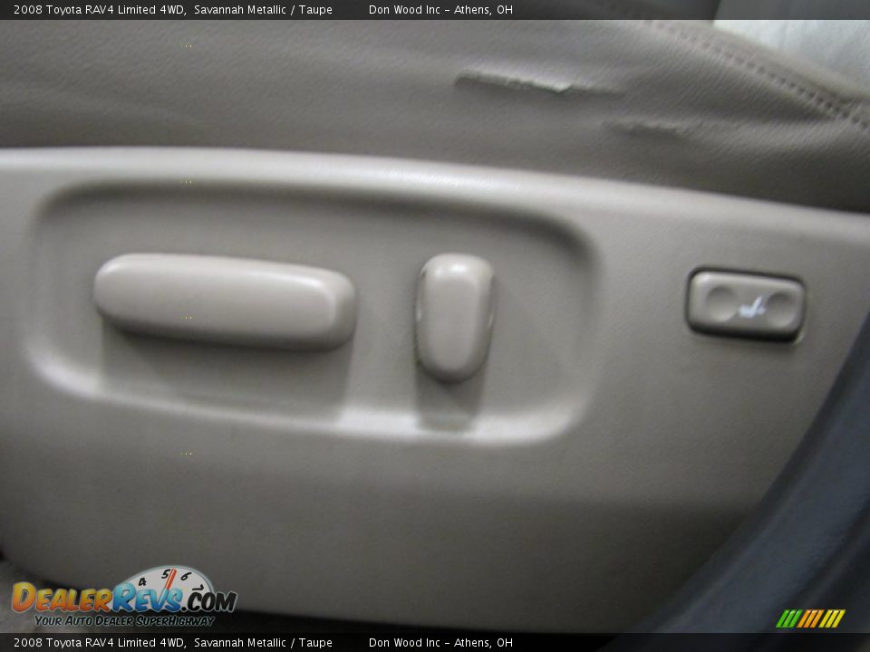 2008 Toyota RAV4 Limited 4WD Savannah Metallic / Taupe Photo #10