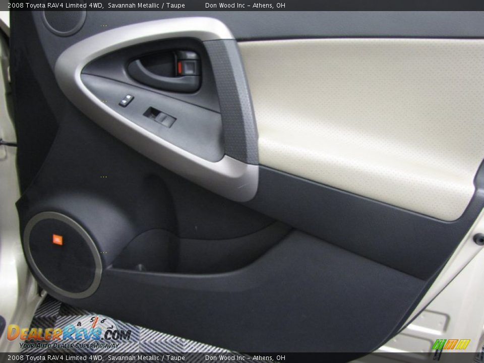 2008 Toyota RAV4 Limited 4WD Savannah Metallic / Taupe Photo #15