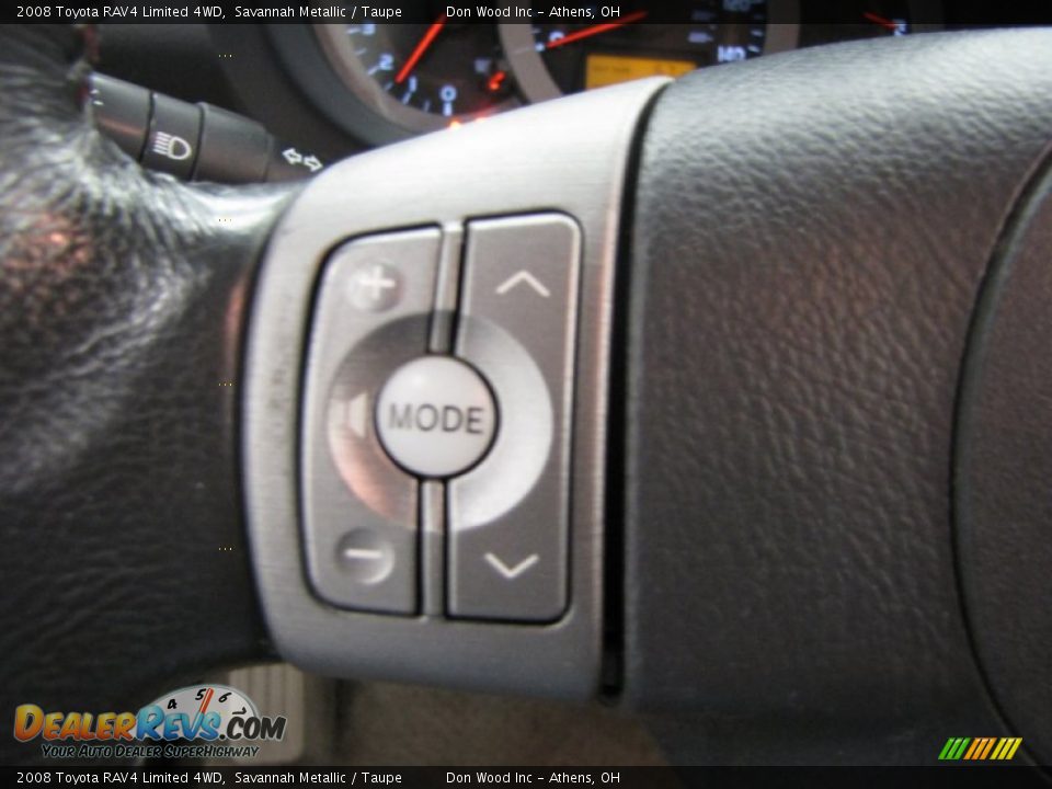 2008 Toyota RAV4 Limited 4WD Savannah Metallic / Taupe Photo #17