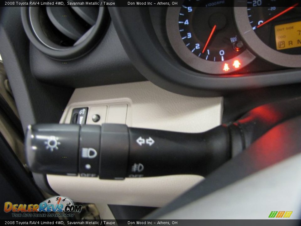 2008 Toyota RAV4 Limited 4WD Savannah Metallic / Taupe Photo #19