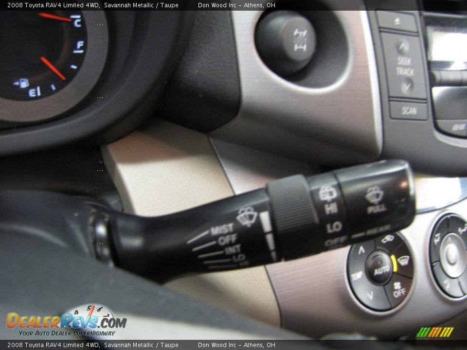 2008 Toyota RAV4 Limited 4WD Savannah Metallic / Taupe Photo #20